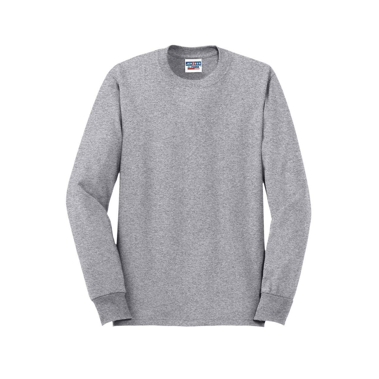 JERZEES® Dri-Power® 50/50 Cotton/Poly Long Sleeve T-Shirt